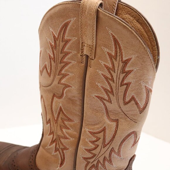Ariat Women's Brown and Tan Cowboy Boots Size 6B - Picture 8 of 10